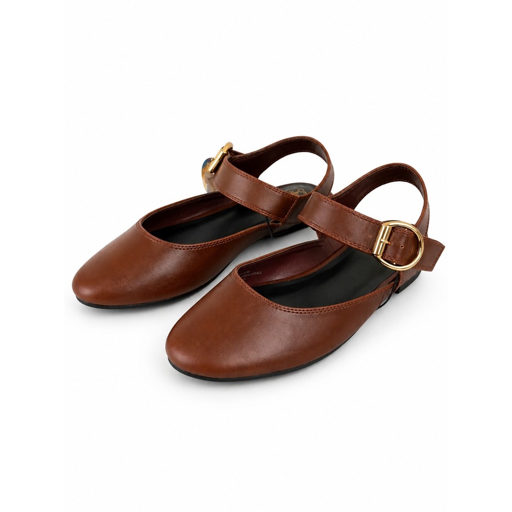 Seychelles Marion Boho Mary Jane Flats Women 6.5 Burgundy Memory Foam NWT